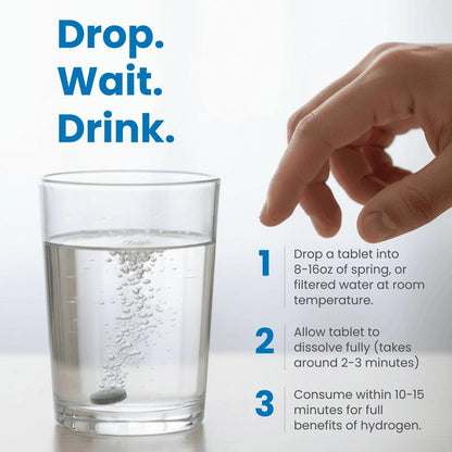 Molecular Hydrogen Tablets with Magnesium