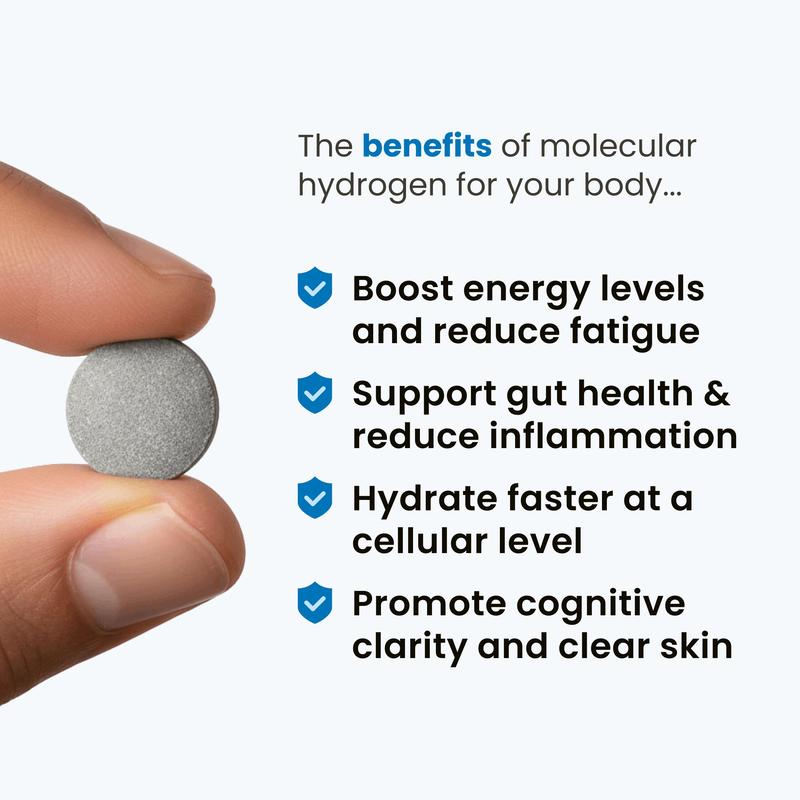 Molecular Hydrogen Tablets with Magnesium