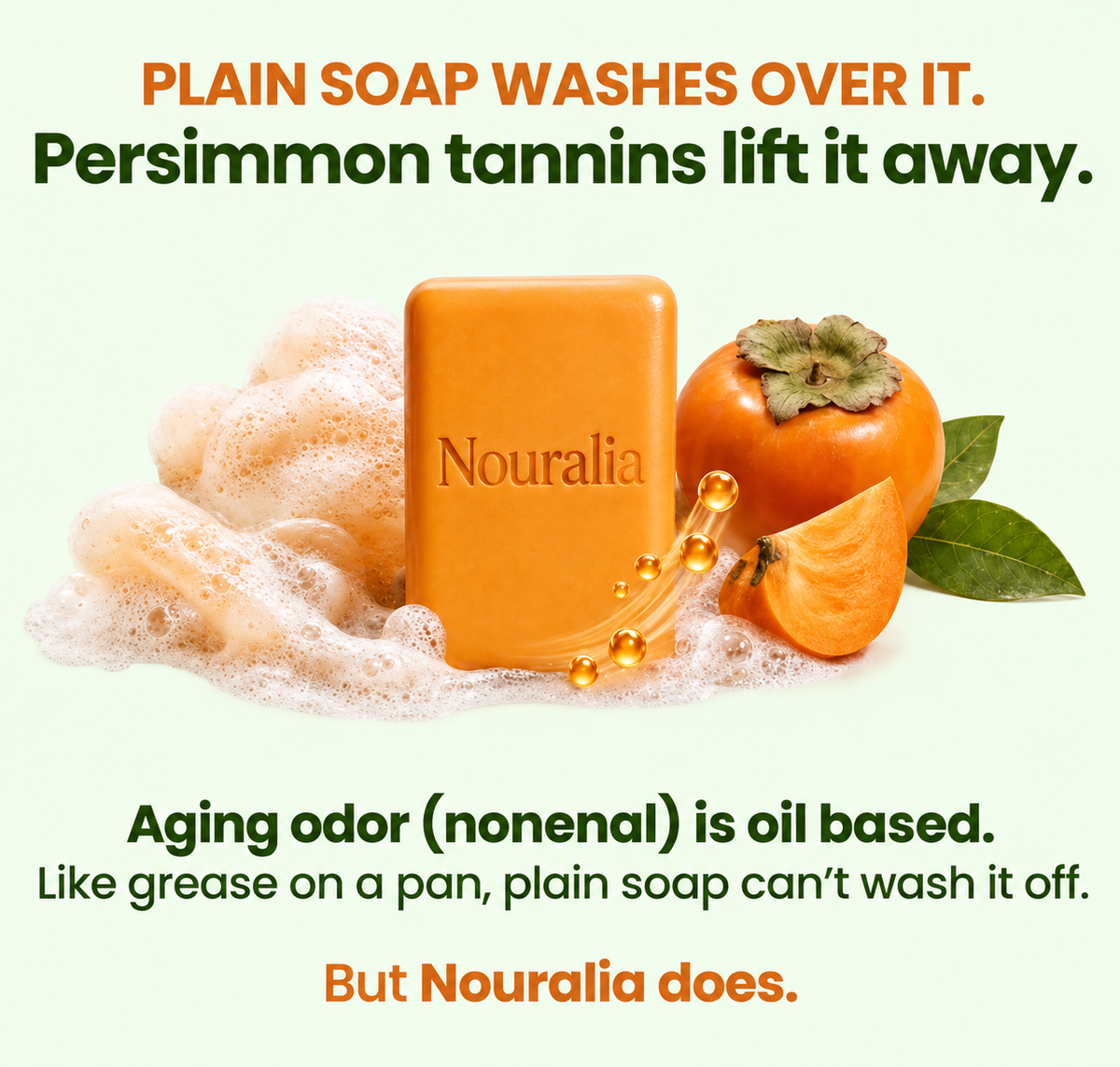 Deodorizing Persimmon Soap